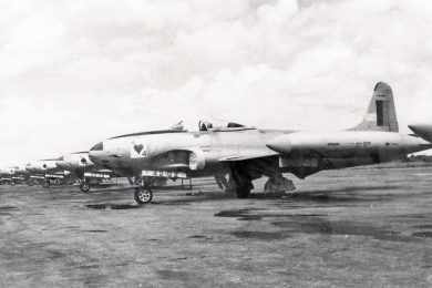 Caças Lockheed F-80C da FAB