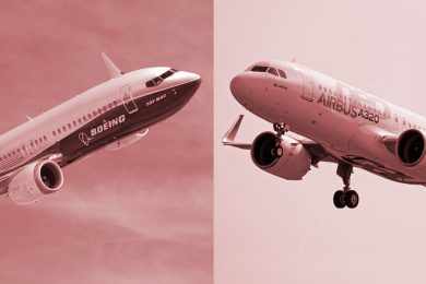 Airbus e Boeing (Divulgação)
