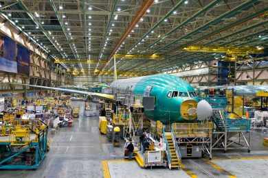 Fábrica da Boeing em Everett