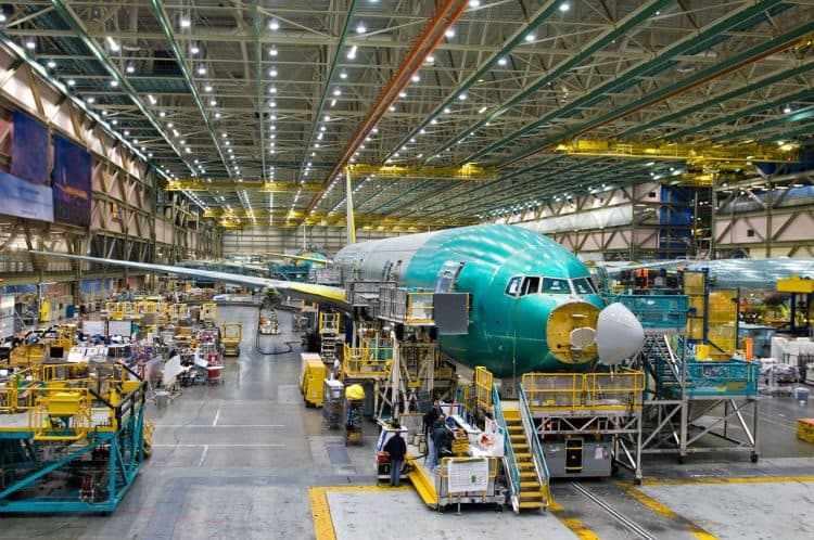 Fábrica da Boeing em Everett