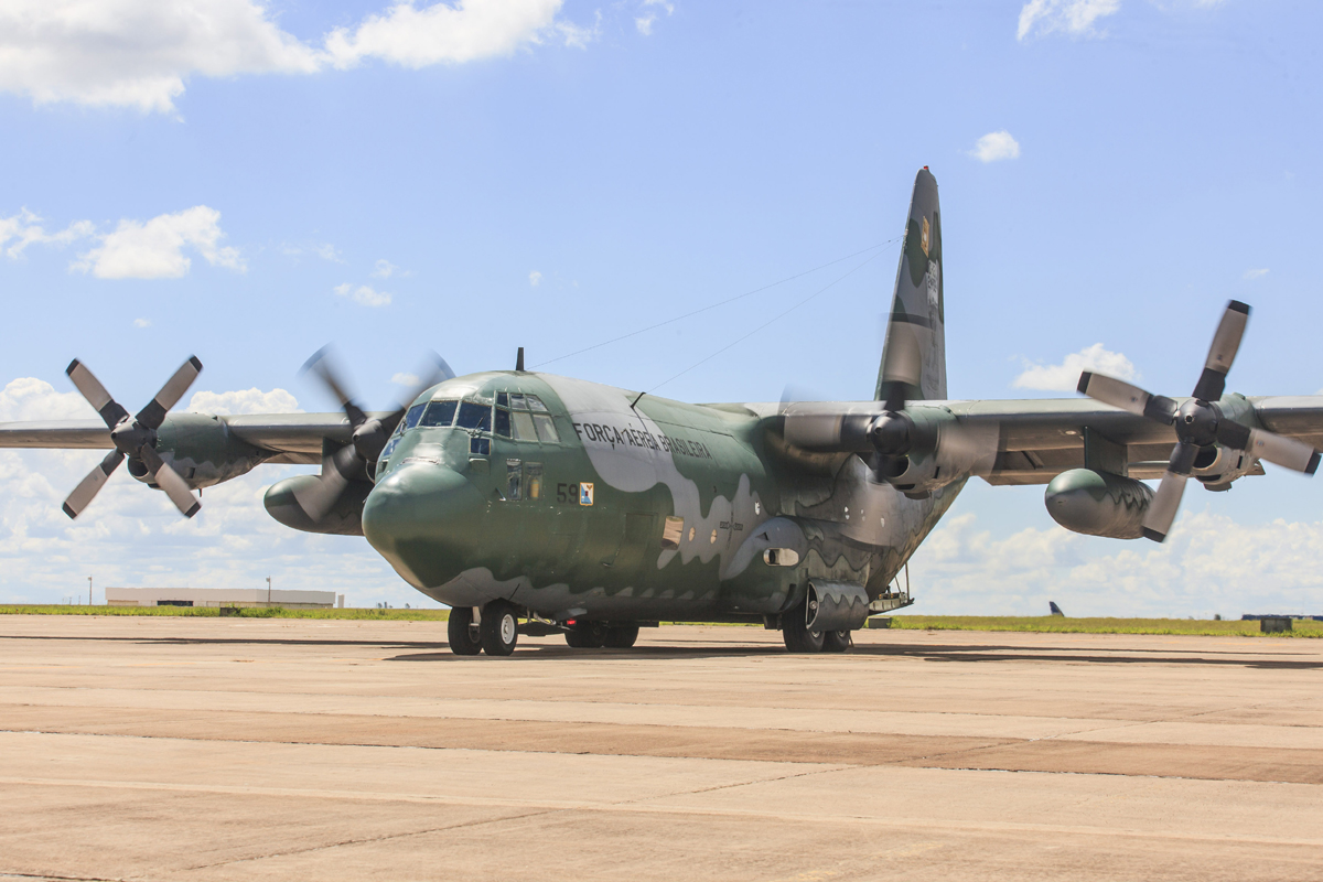 A FAB tem 12 turboélices C-130 Hercules, mas não informa quantas unidades estão ativas (FAB)