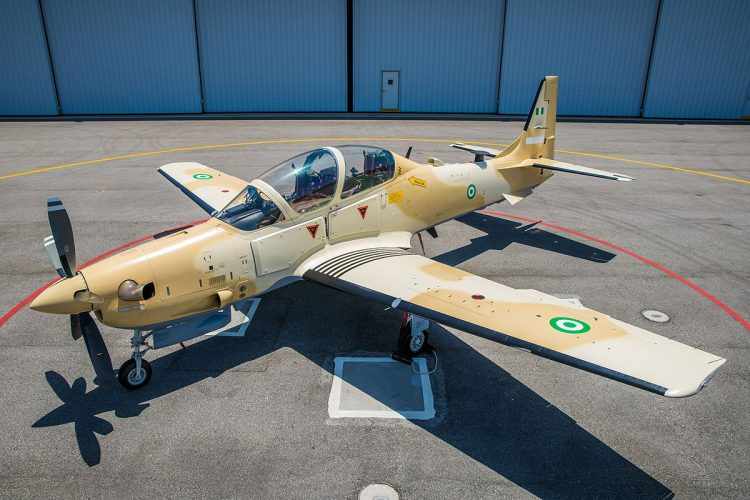 A Força Aérea da Nigéria encomendou 12 aviões em 2018