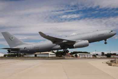 Airbus entrega primeiro avião-tanque A330 MRTT para a OTAN