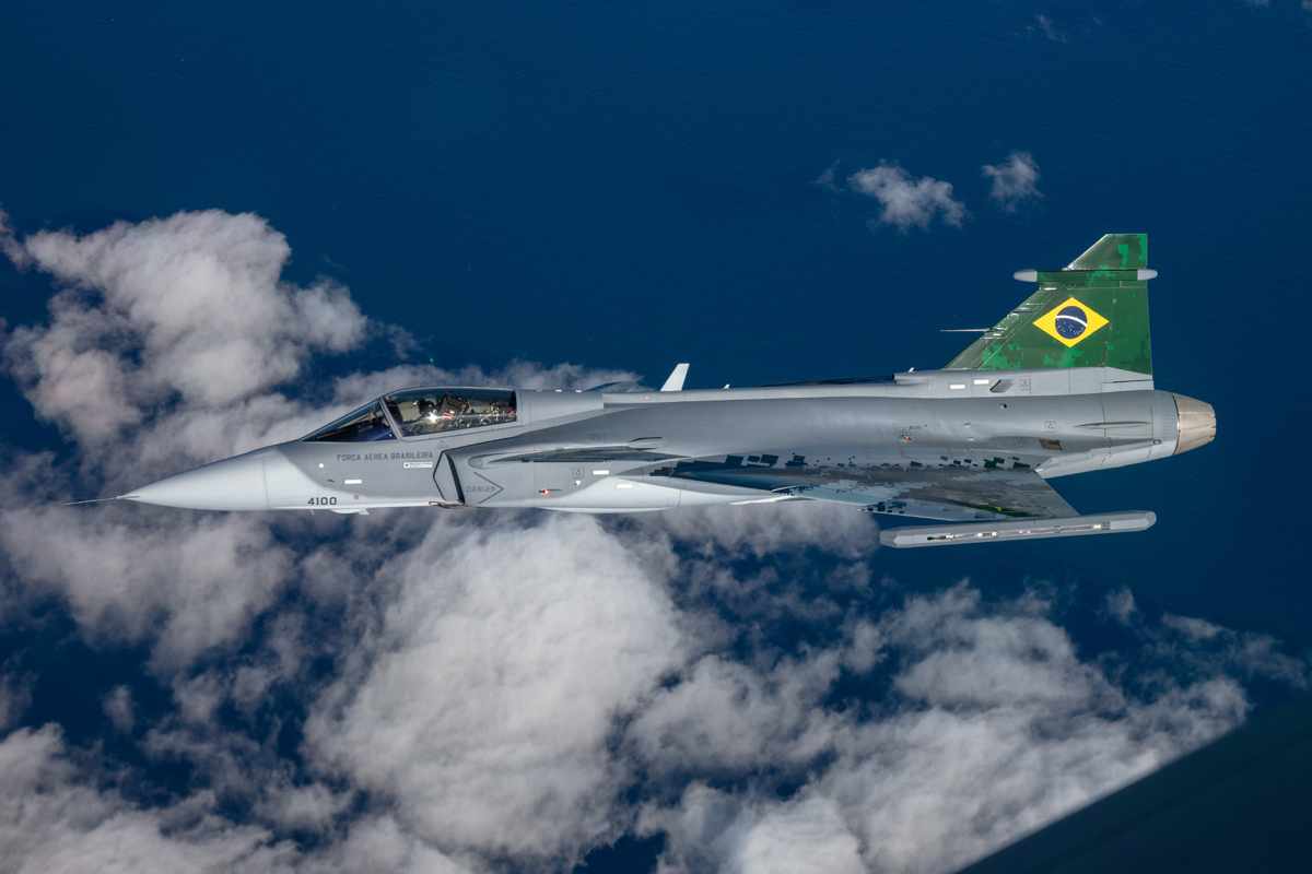 Caça F-39E Gripen - Força Aérea Brasileira