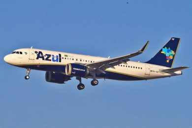 Azul terá o voo regular doméstico mais longo da história, entre Campinas e Boa Vista