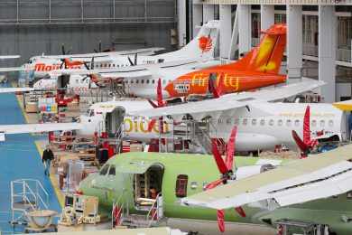 ATR reduz produção de aeronaves pela metade
