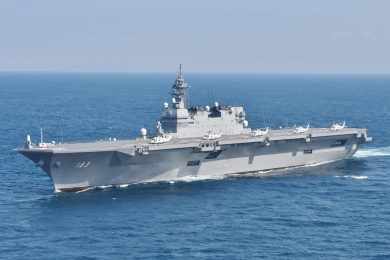 Japão inicia conversão de porta-helicópteros para receber caças F-35B