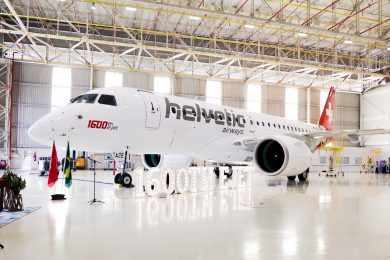 Embraer atinge marca de 1.600 E-Jets entregues em 16 anos