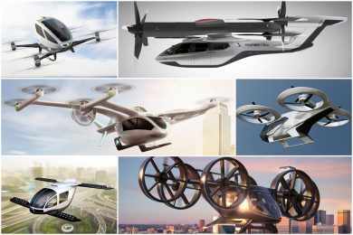 Mercado vai exigir mais de 160 mil aeronaves eVTOL até 2050
