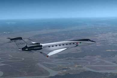 Novo jato executivo da Gulfstream quase alcança a velocidade do som