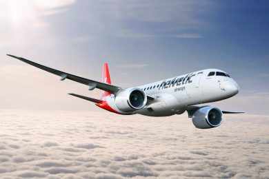 Helvetic Airways completou o voo mais longo de um avião da Embraer