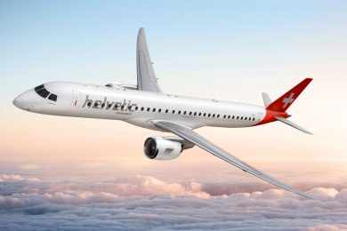 Helvetic Airways torna-se nova cliente do Embraer E195-E2