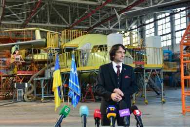 Rival do Embraer C-390, primeiro Antonov An-178 de série está quase pronto