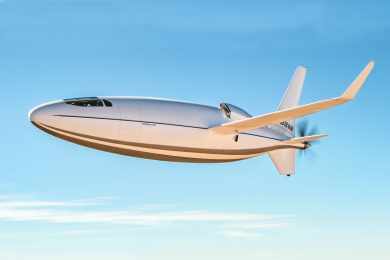Avião com formato de bala promete ser o mais eficiente do mundo