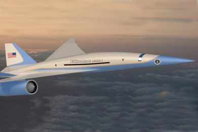 EUA estudam usar avião supersônico no posto do Air Force One