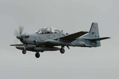 Força aérea do Afeganistão recebe mais quatro Super Tucanos