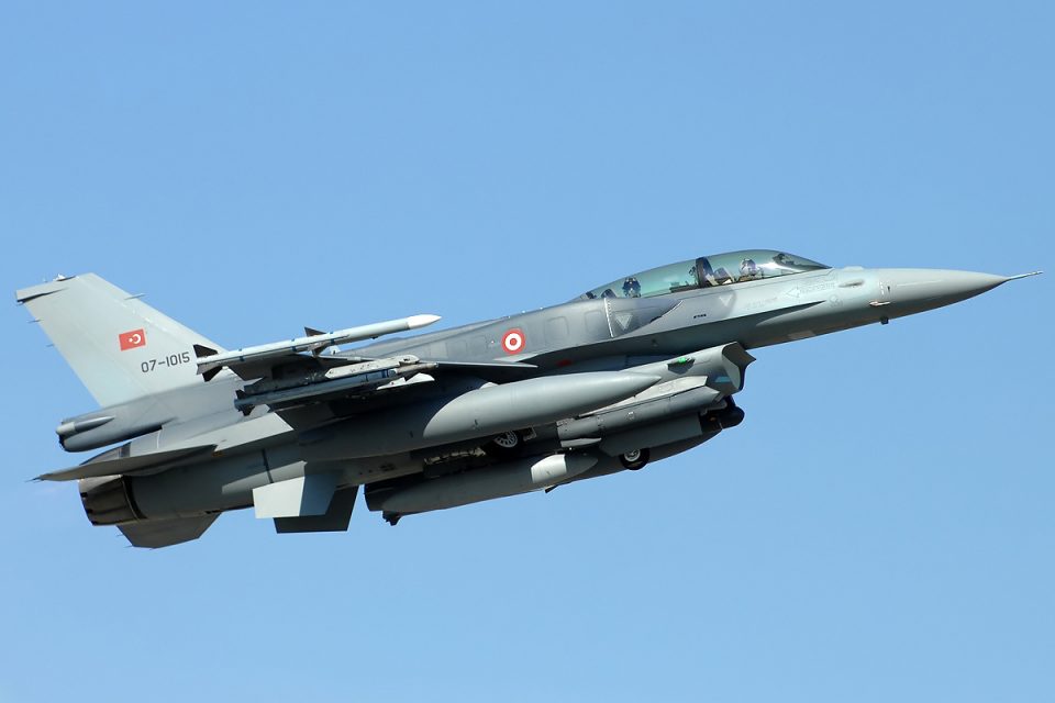Caça Lockheed Martin F-16 - Força Aérea da Turquia