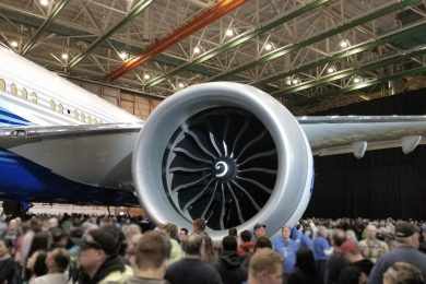 Motor turbofan General Electric GE9X