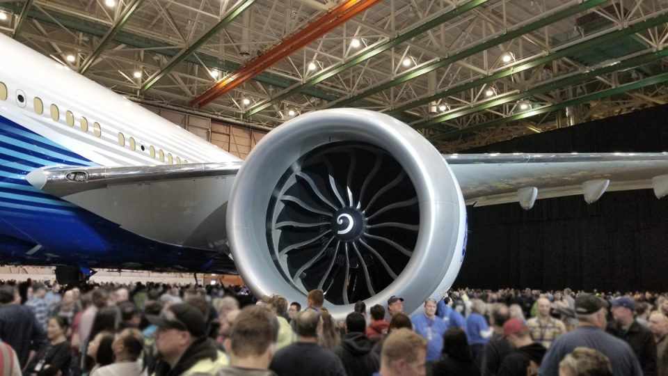 Motor turbofan General Electric GE9X