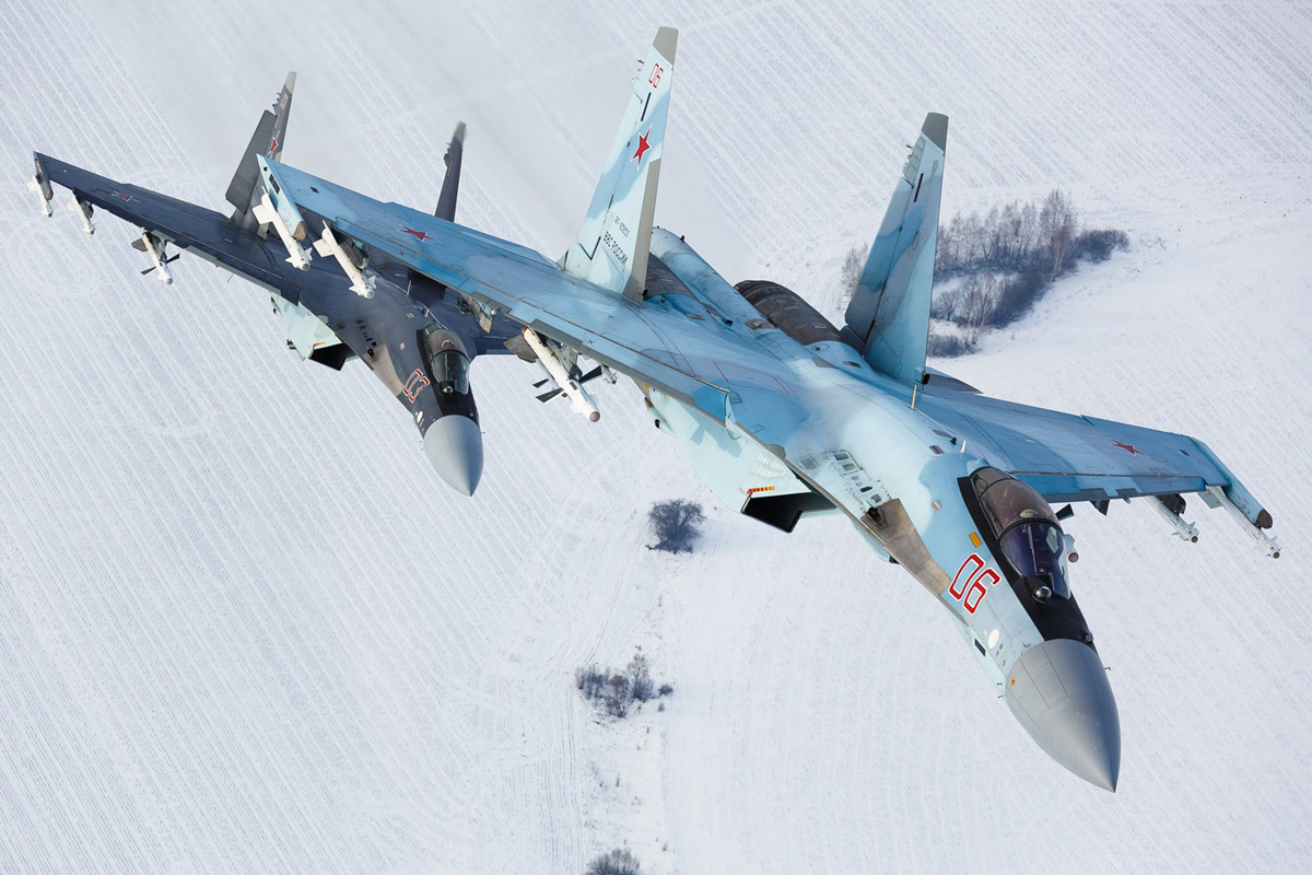 Sukhoi Su-35 - Força Aérea da Rússia