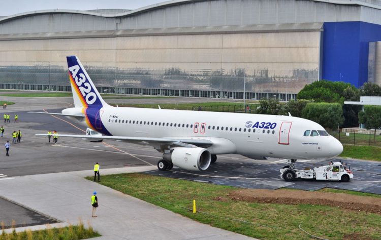 Primeiro protótipo do Airbus A320