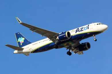 Azul assume encomendas de 13 A320neo e 5 A321neo da empresa de leasing BOC Aviation