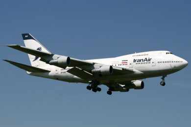 Com lance mínimo de R$ 50 mil, Iran Air leiloará antigos jatos A300, 727 e 747