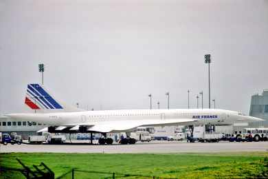 A triste história do único Concorde que virou sucata