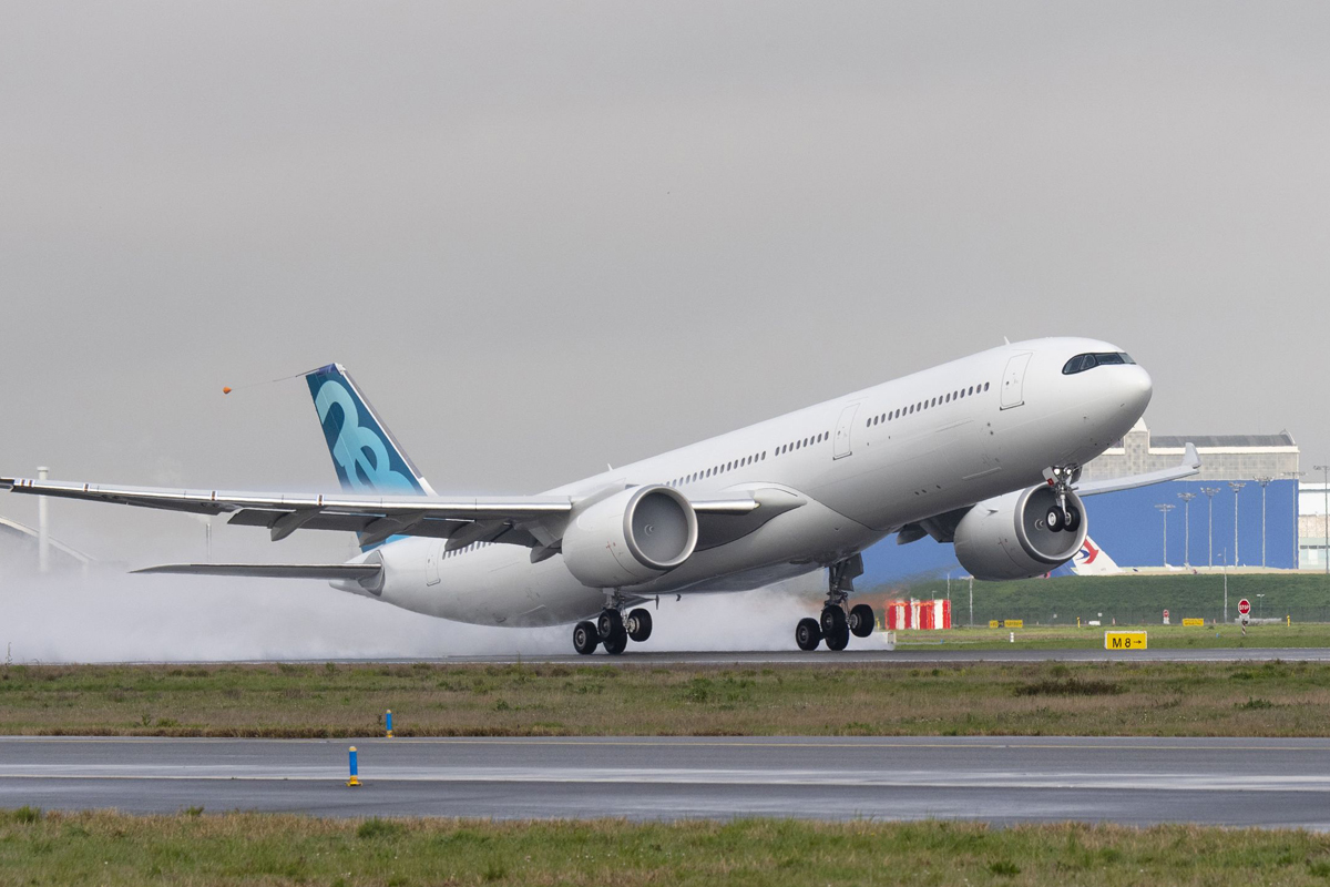 Airbus A330-900 - aeronave agora pode decolar com peso máximo de 251 toneladas
