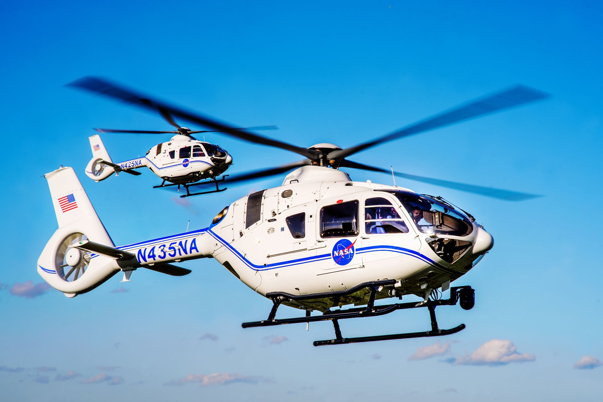 Helicópteros Airbus H135 da NASA