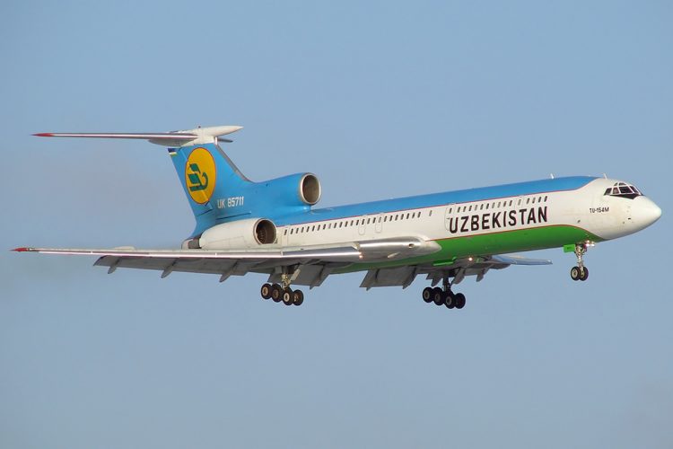 Tupolev Tu-154 - Uzbekistan Airways