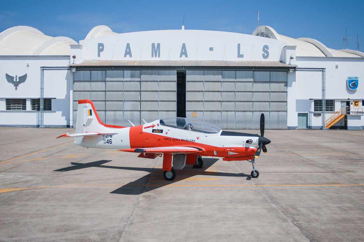 Embraer T-27 Tucano modernizado - Força Aérea Brasileira