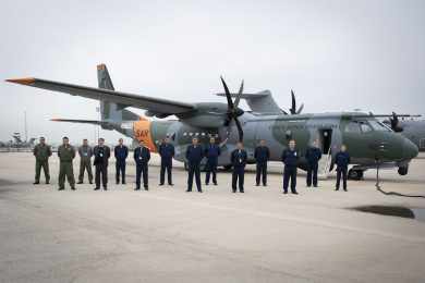 FAB recebe terceiro e último avião de busca e salvamento SC-105 Persuader