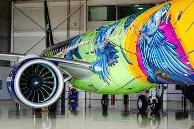 Embraer E195-E2 - Ararinha Azul