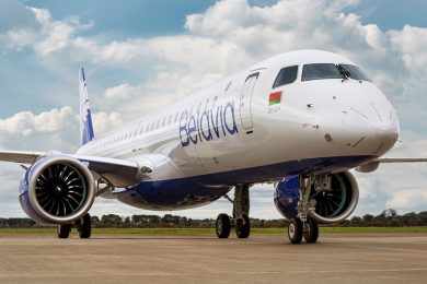 Belavia torna-se a 3ª cliente do E195-E2, maior avião da Embraer