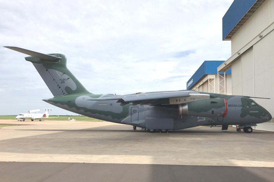Quarta aeronave KC-390 destinada à FAB