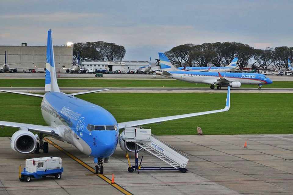 A Austral Líneas Aéreas opera jatos E190 da Embraer