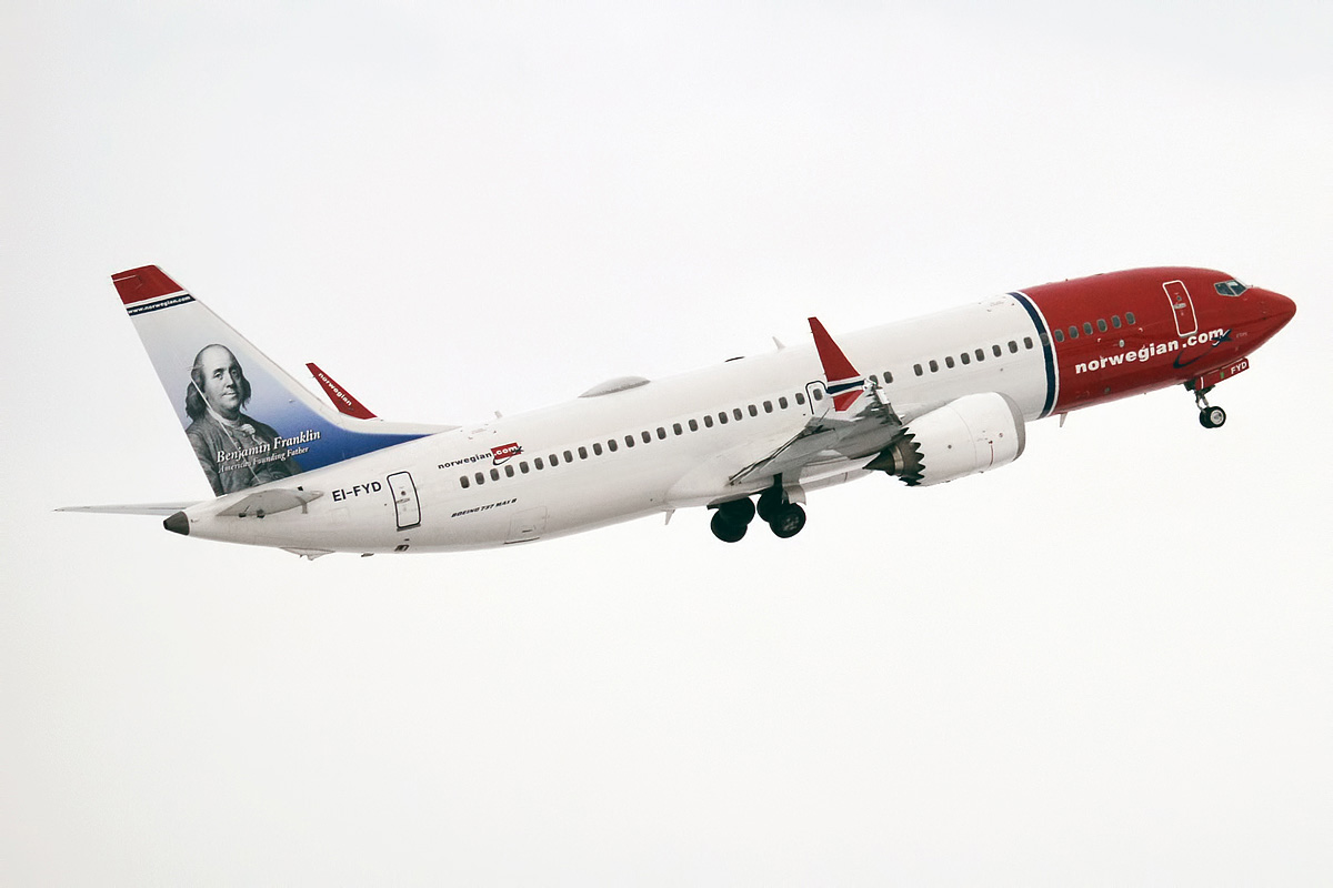 A Norwegian Air tem até o momento a maior de jatos 737 MAX da Europa, com 18 aparelhos (Anna Zvereva)