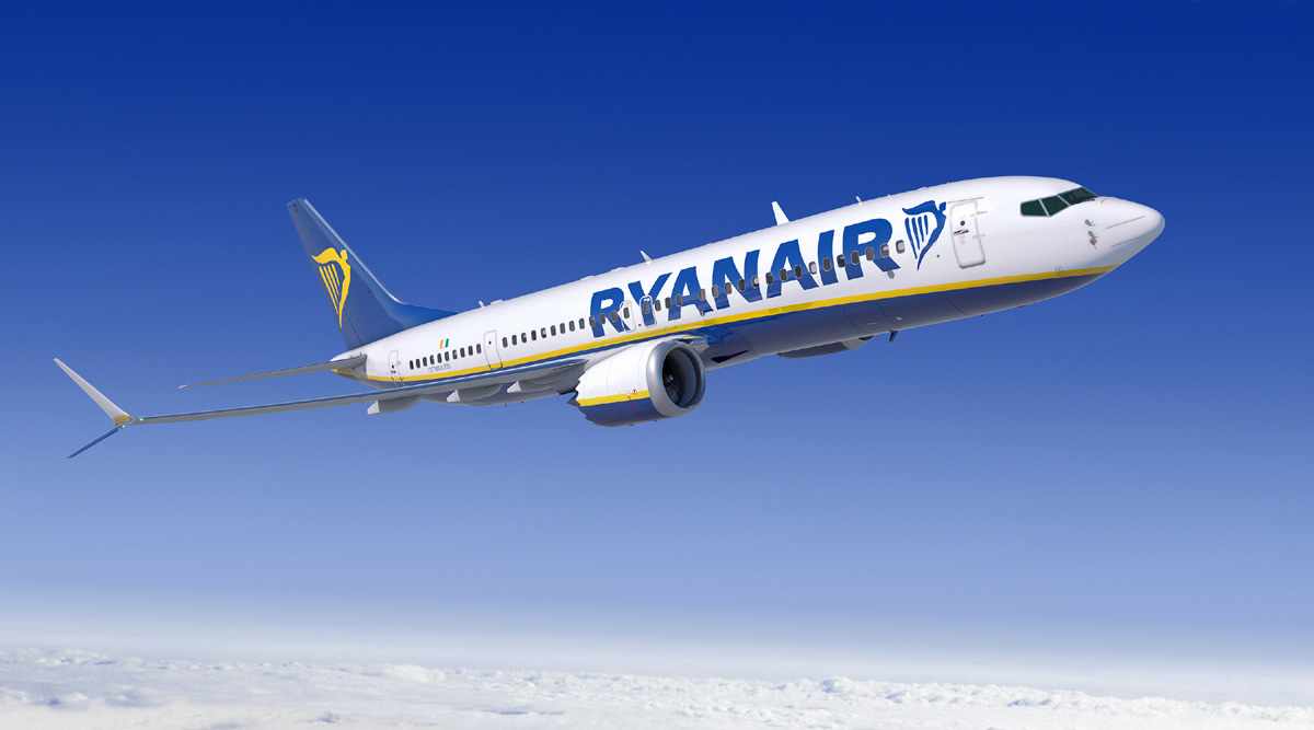 A low-cost Ryanair encomendou mais de 200 jatos na versão 737 MAX 200 (Ryanair)