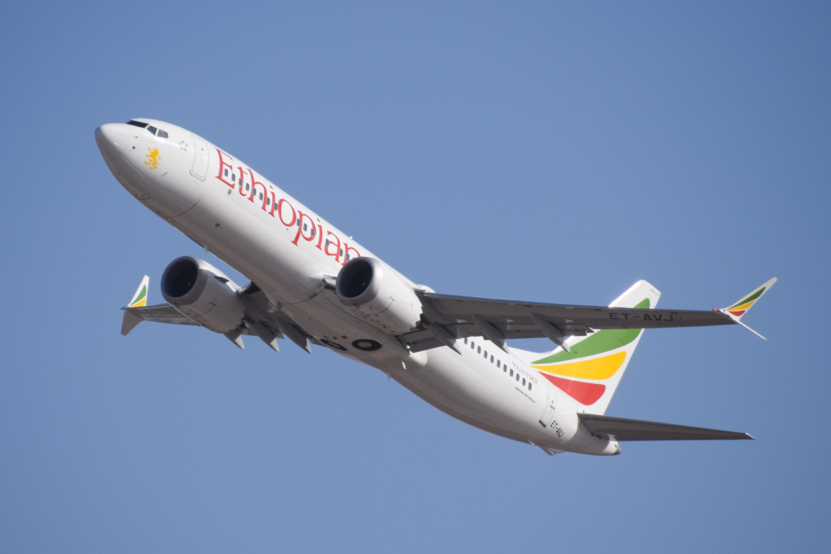 Boeing 737 MAX 8 - Ethiopian Airlines