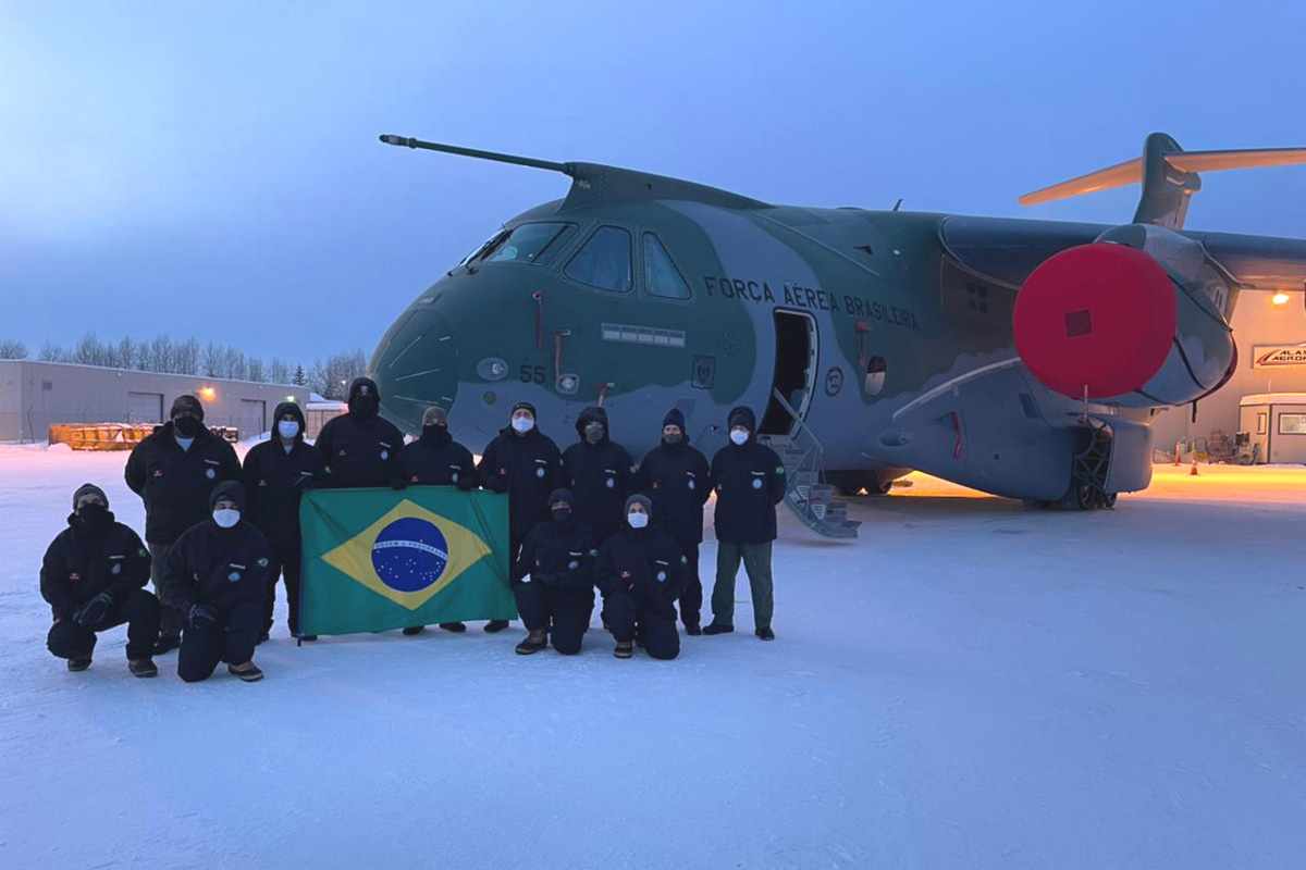 Embraer KC-390 no Alasca