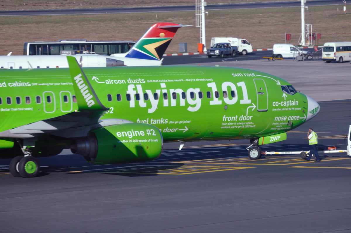 Boeing 737-800 da Kulula.com