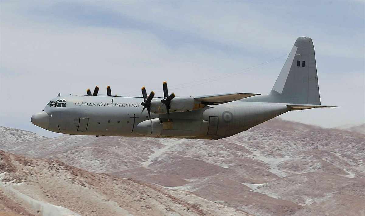 Lockheed L-100 da Força Aérea Peruana