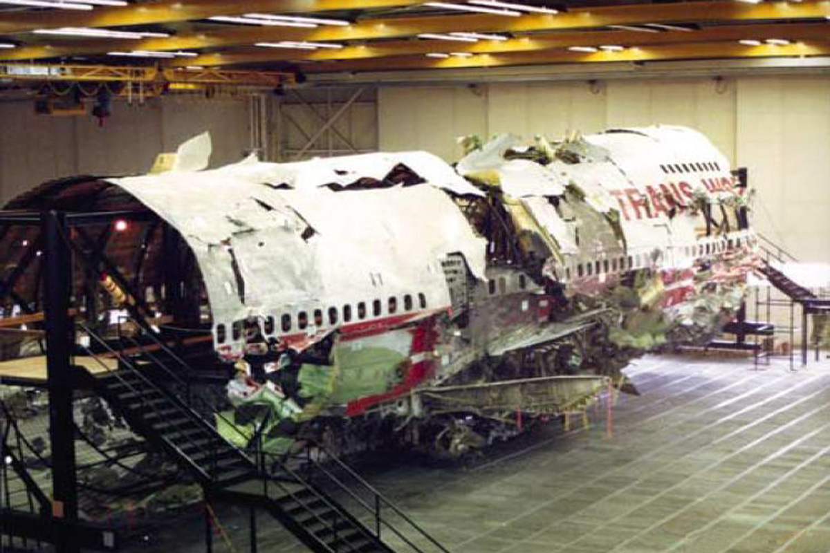 Reconstrução do Boeing 747 da TWA