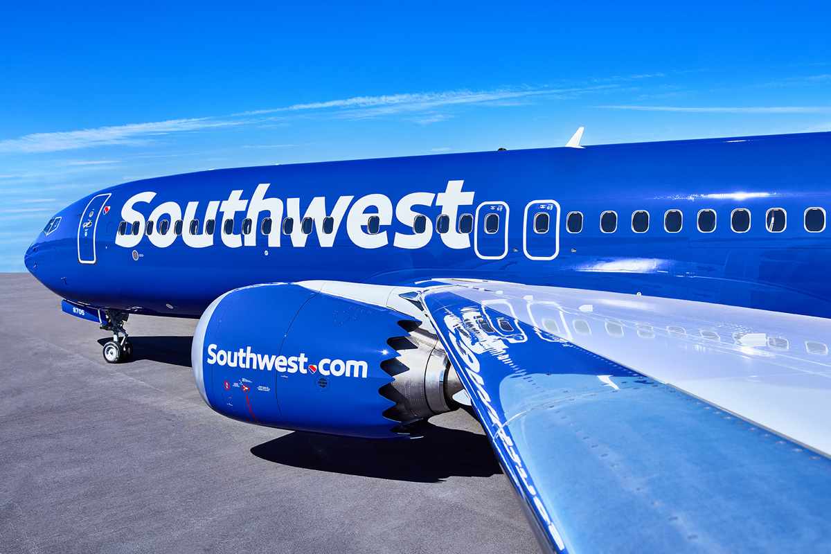 Boeing 737 MAX 8 - Southwest Airlines