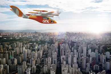 Gol anuncia lançamento de malha aérea com 250 ‘táxi voadores’ no Brasil
