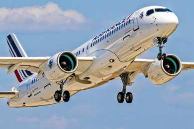 Air France recebe seu primeiro Airbus A220-300