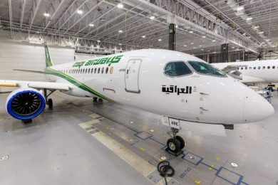 Primeiro A220-300 da Iraqi Airways é revelado