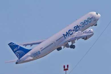 Primeiro jato comercial MC-21 deve ser entregue no 2º semestre de 2022