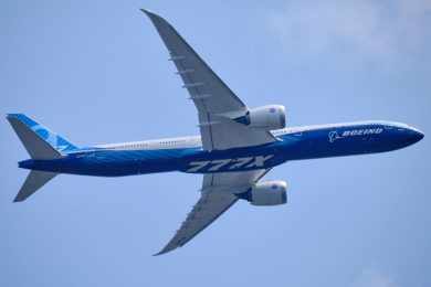 Boeing deve lançar 777X cargueiro nas próximas semanas